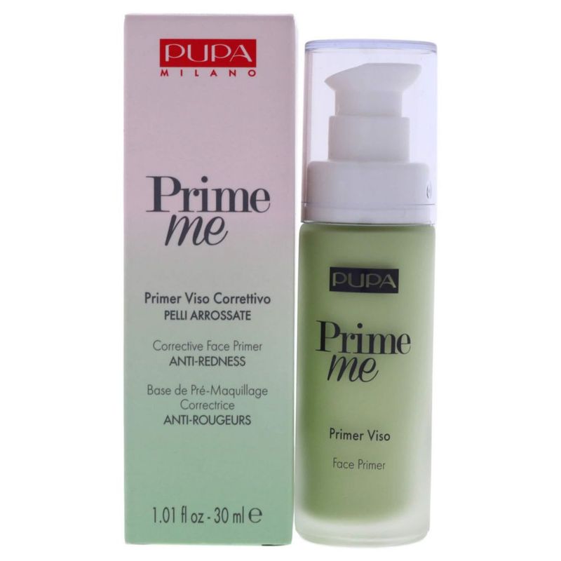Primer facial Pupa Milano Prime Me corrector antienrojecimiento 30 ml
