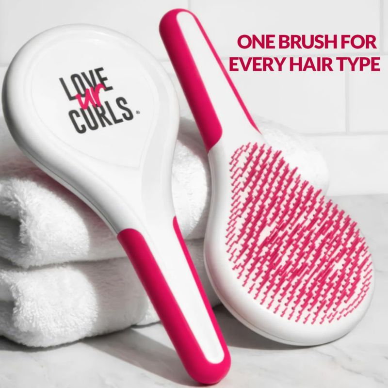 Cepillo Love Ur Curls para Cabello Rizado – Desenreda en Mojado y Seco