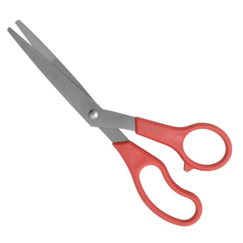Tijeras Westcott 20 cm Curvas Rojo Acero Inoxidable