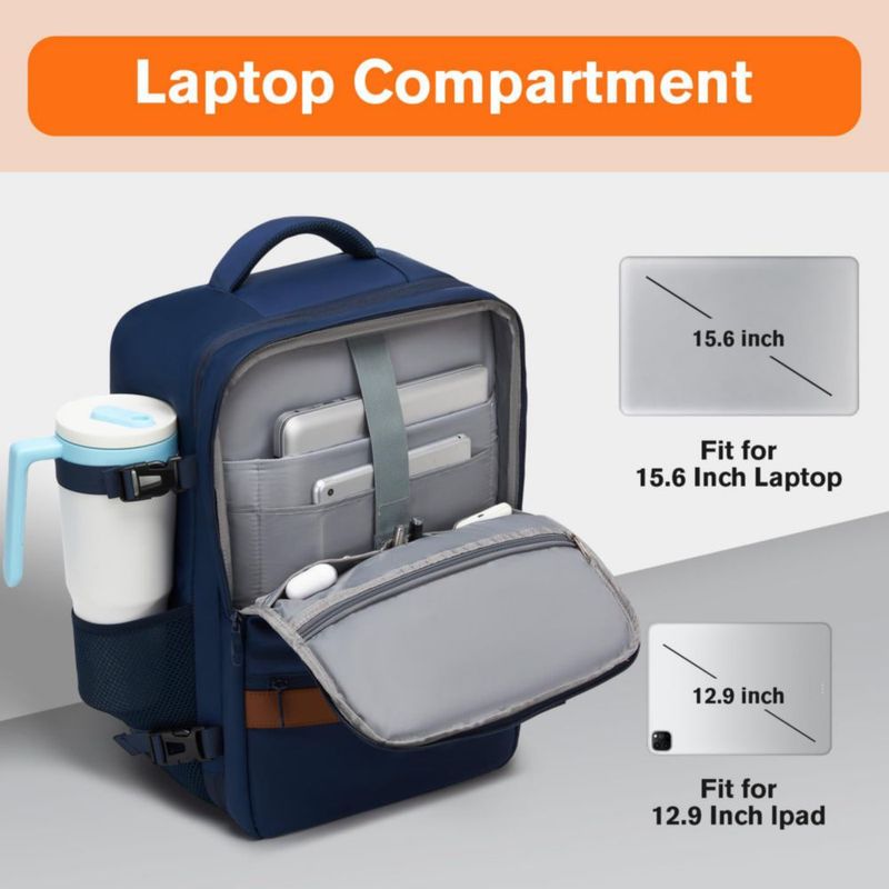 Mochila Bymontin 25L para portátil y viaje de mano