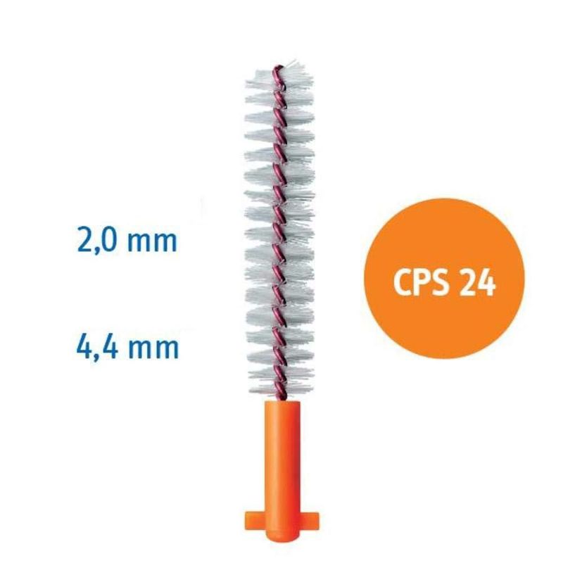 Cepillo interdental Curaprox CPS 24 Strong Implant Naranja