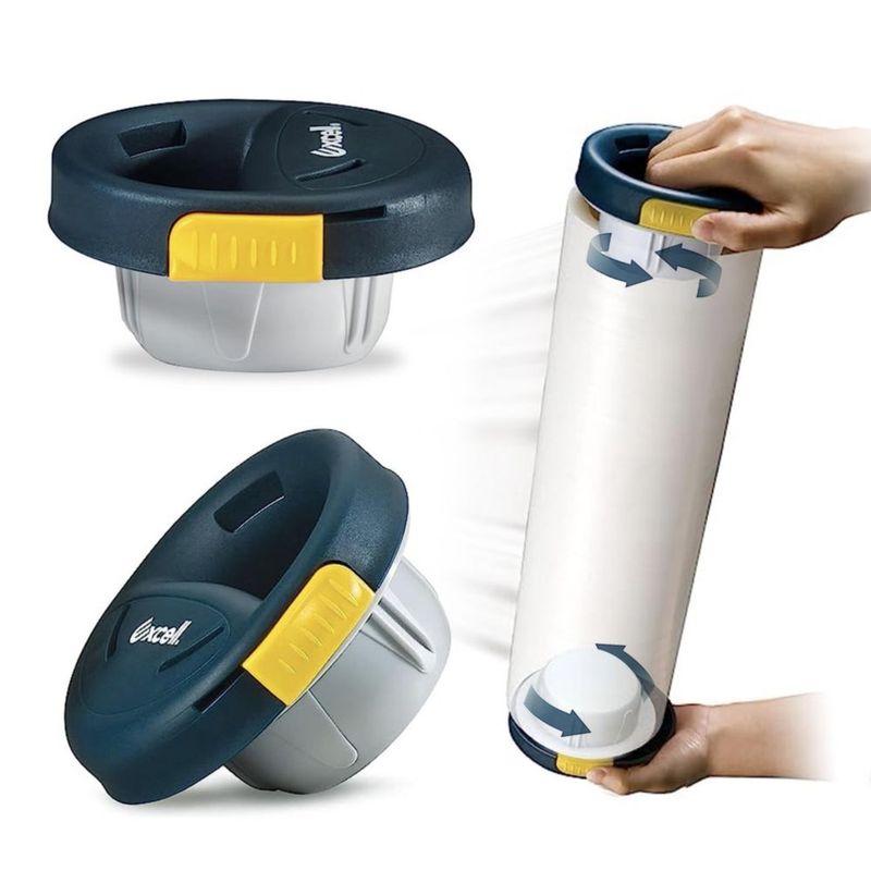 Dispensador de Film Estirable EXCELL con Freno y Núcleo de 3" para Protección de Manos