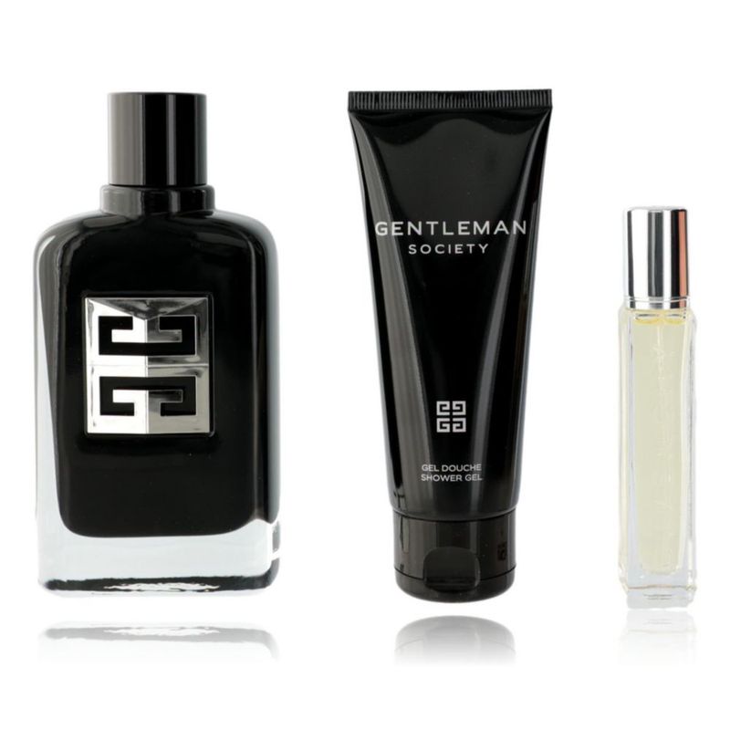 Set de Perfume Givenchy Gentleman Society EDP 100 ml + Gel
