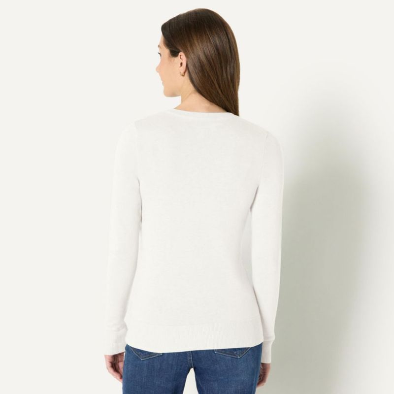 Cardigan liviano de cuello redondo Amazon Essentials
