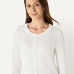 Cardigan liviano de cuello redondo Amazon Essentials