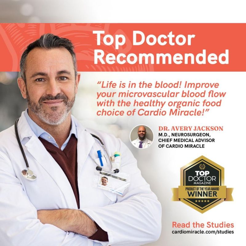 Suplemento Cardio Miracle Óxido Nítrico 60 Porciones