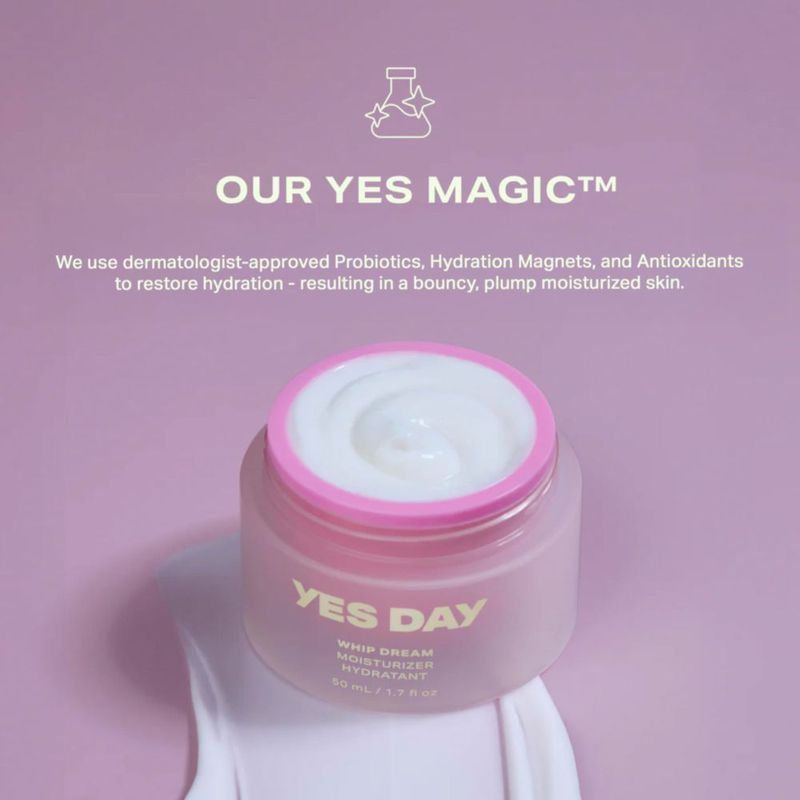 Crema Gel Ligera Hidratante Facial Yes Day Whip Dream 50 ml