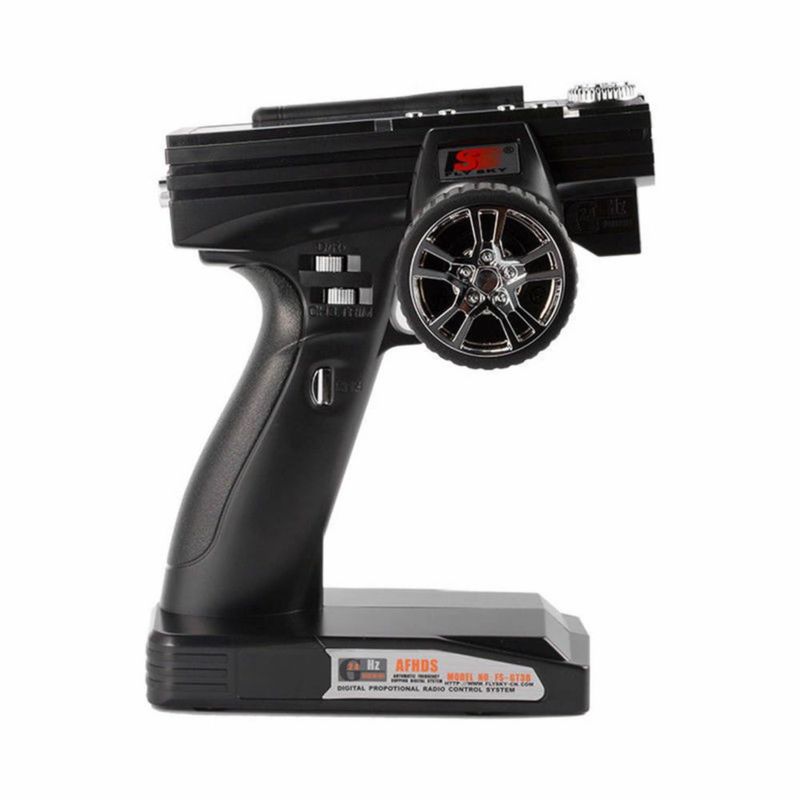 Sistema RC BEYEE FS-GT3B Transmisor de 3 Canales 2.4GHz