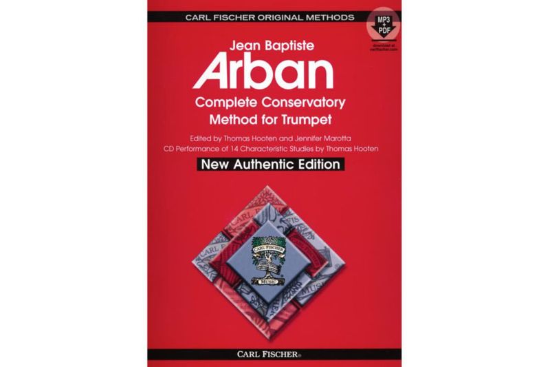 Libro Método Completo para Trompeta Arban Edición Nueva Auténtica Carl Fischer
