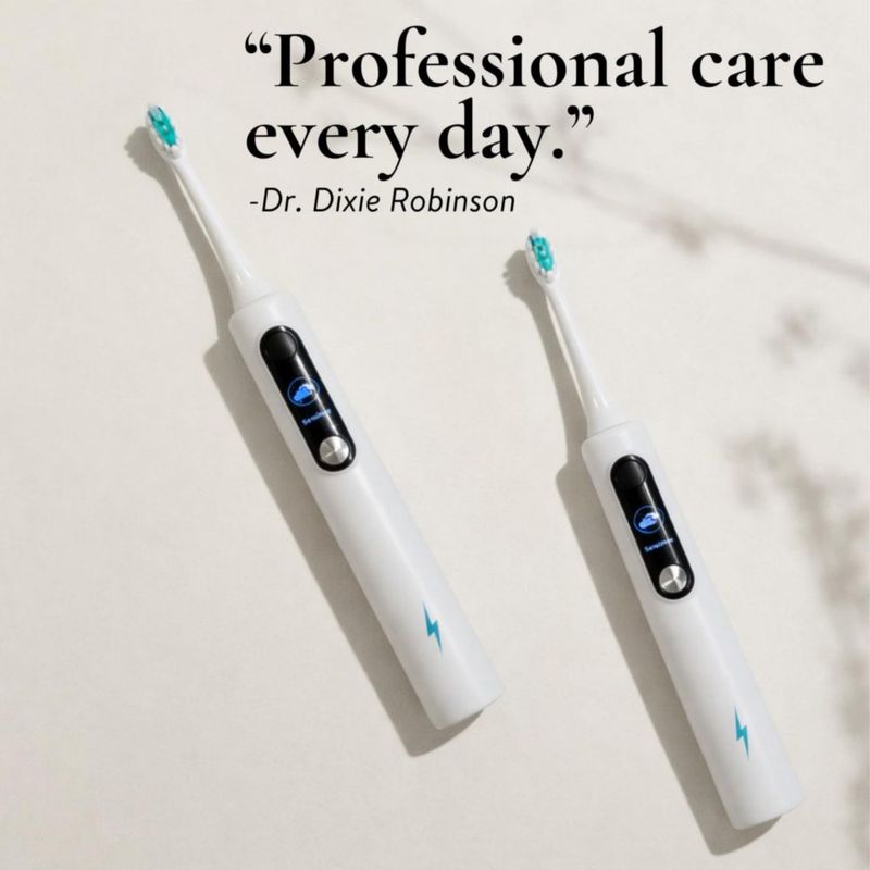 Cepillo de dientes sónico recargable impermeable Blast Smile Care