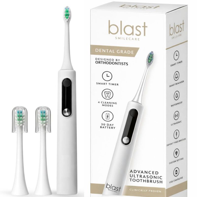 Cepillo de dientes sónico recargable impermeable Blast Smile Care