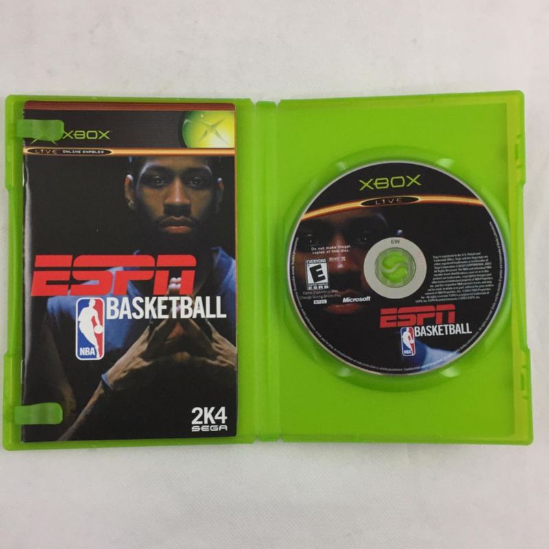 Videojuego ESPN NBA Basketball 2K4 para Xbox