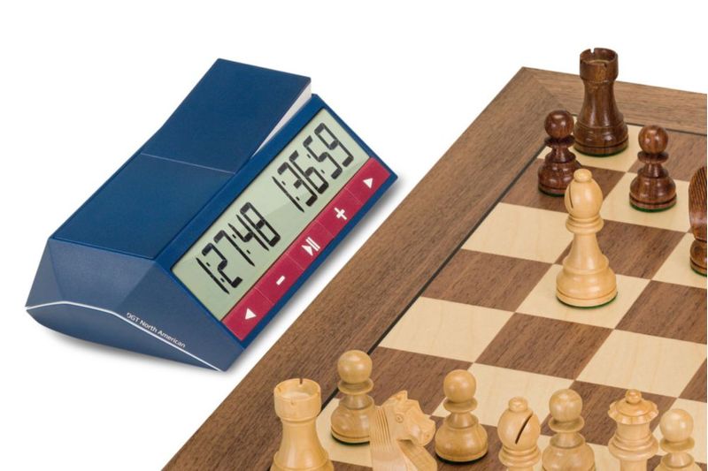 Temporizador DGT para Juego Norteamericano con 27 Configuraciones Preestablecidas