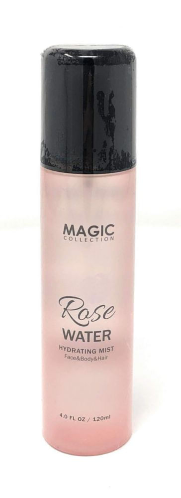 Bruma Hidratante de Agua de Rosas 120 ml para Rostro Cuerpo y Cabello