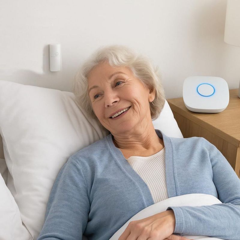 Sistema de Alerta Médica Connected Caregiver StackCare WiFi para Caídas