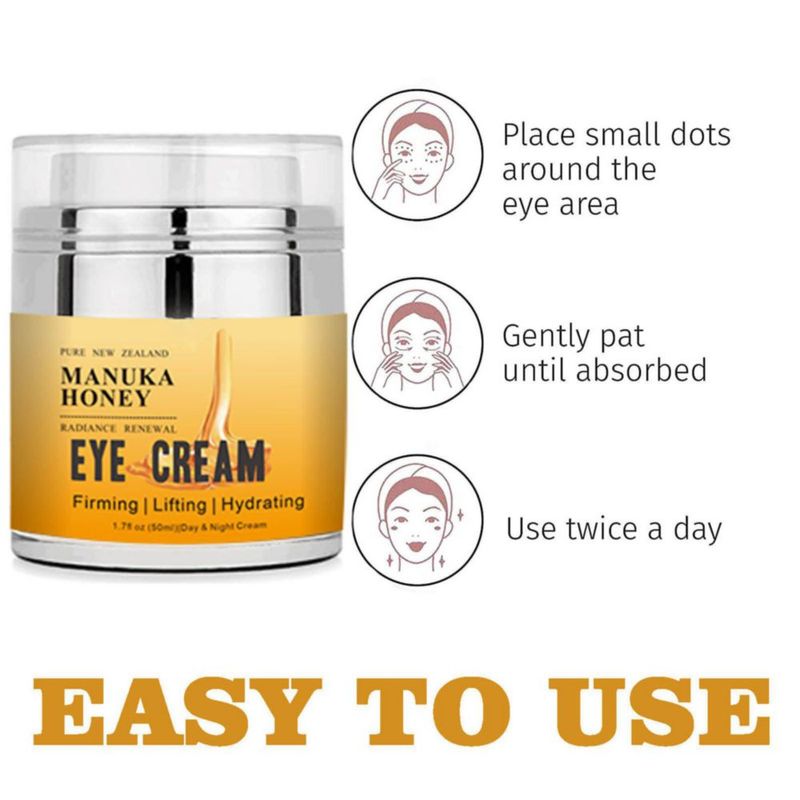 Crema para Ojos Grospe Miel de Manuka Antienvejecimiento 50 ml