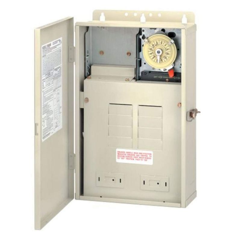Panel de Control Intermatic T30004R Centro de Carga 100 Amperes 46x30x15 cm