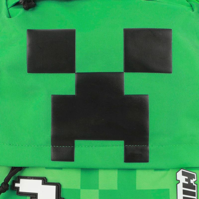 Mochila Bioworld Minecraft Creeper 445 cm Verde
