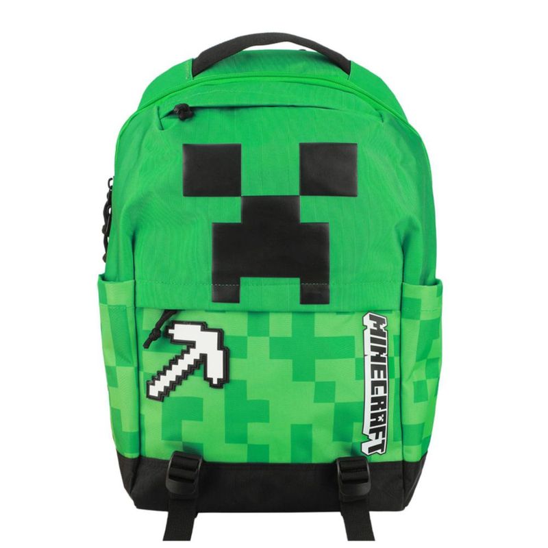 Mochila Bioworld Minecraft Creeper 445 cm Verde
