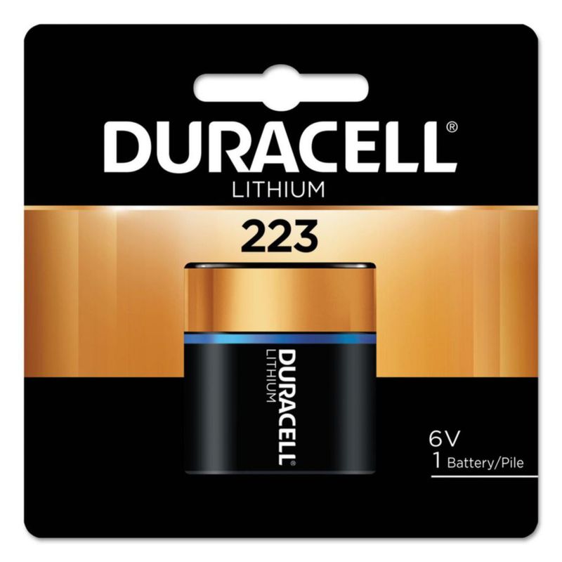 Batería Duracell DL223ABPK de Litio Ultra Potencia 6V