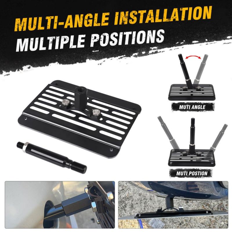 Soporte Reubicador de Placa CNSPEED para Subaru WRX STI
