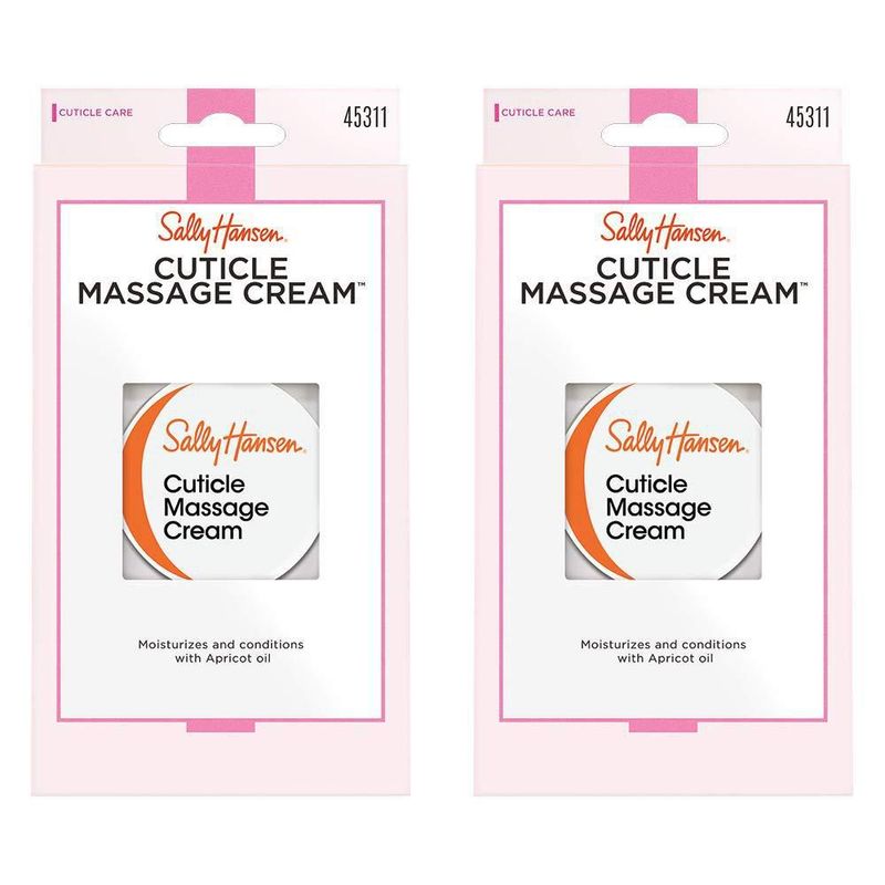 Tratamiento para Uñas Sally Hansen Crema de Masaje para Cutículas 2 Unidades