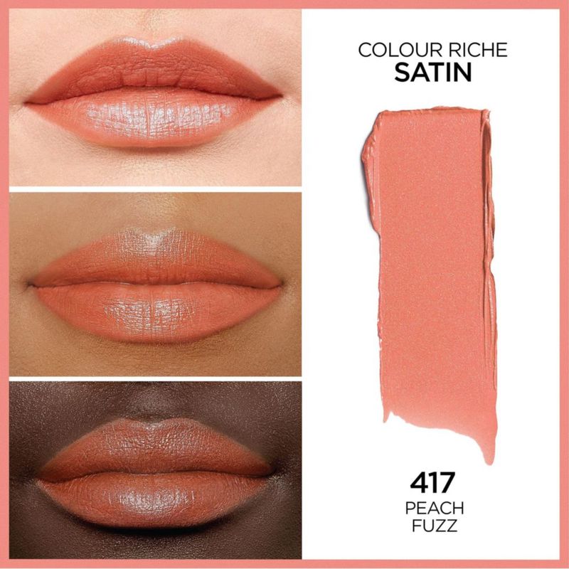 Lápiz labial L'Oréal Paris Colour Riche Peach Fuzz