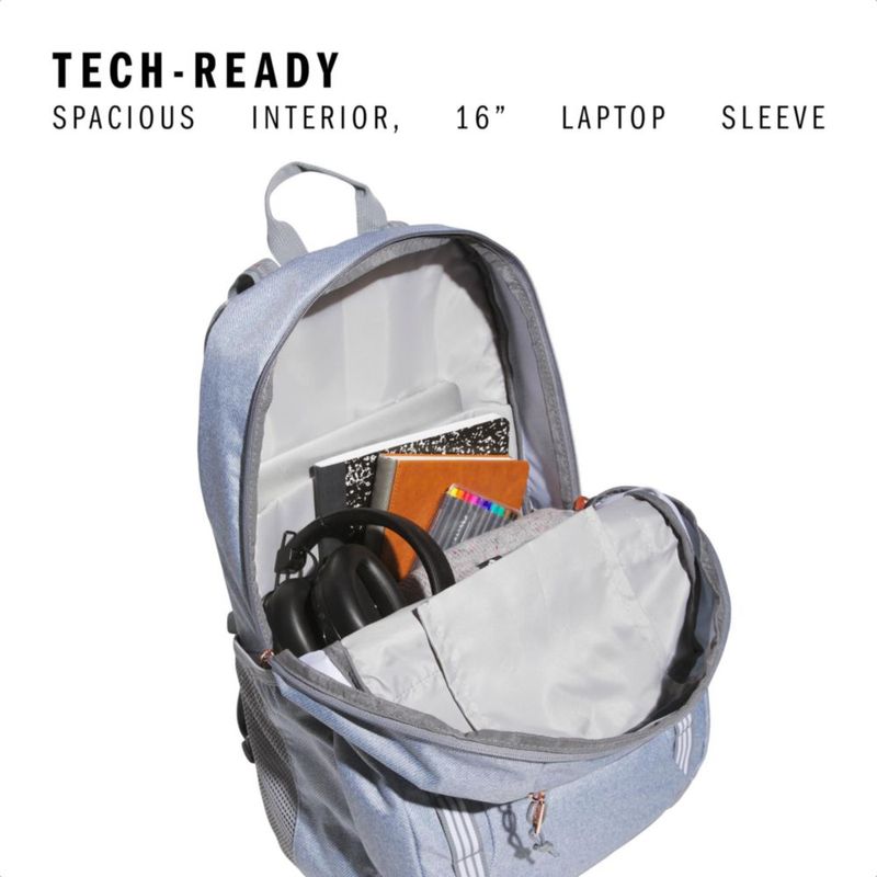 Mochila adidas Excel para hombre y mujer Durable 7L gris