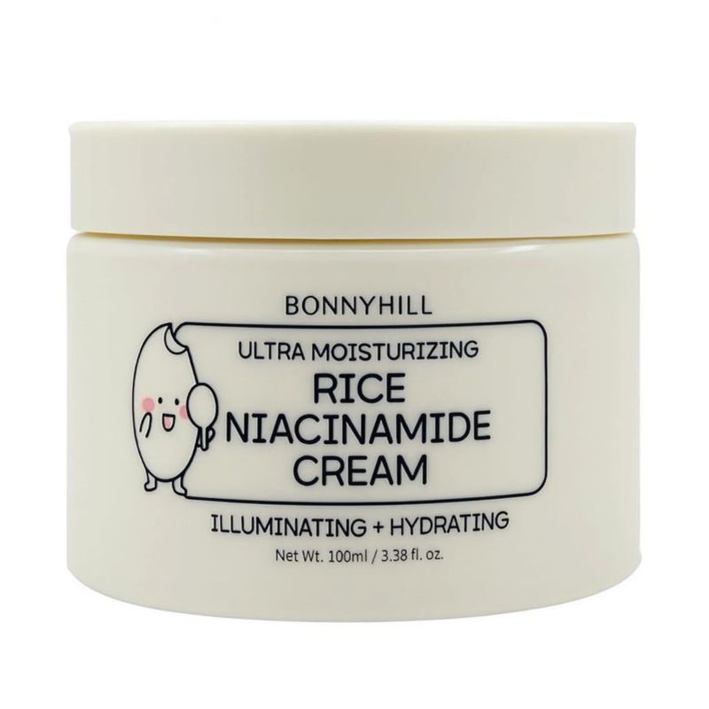 Crema Facial BONNYHILL con Niacinamida y Extracto de Arroz 100 ml
