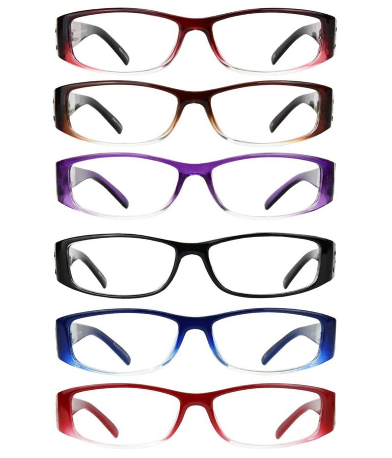 Lentes de Lectura EYEBOGO Kaylee Aumento 2.50 Paquete de 6