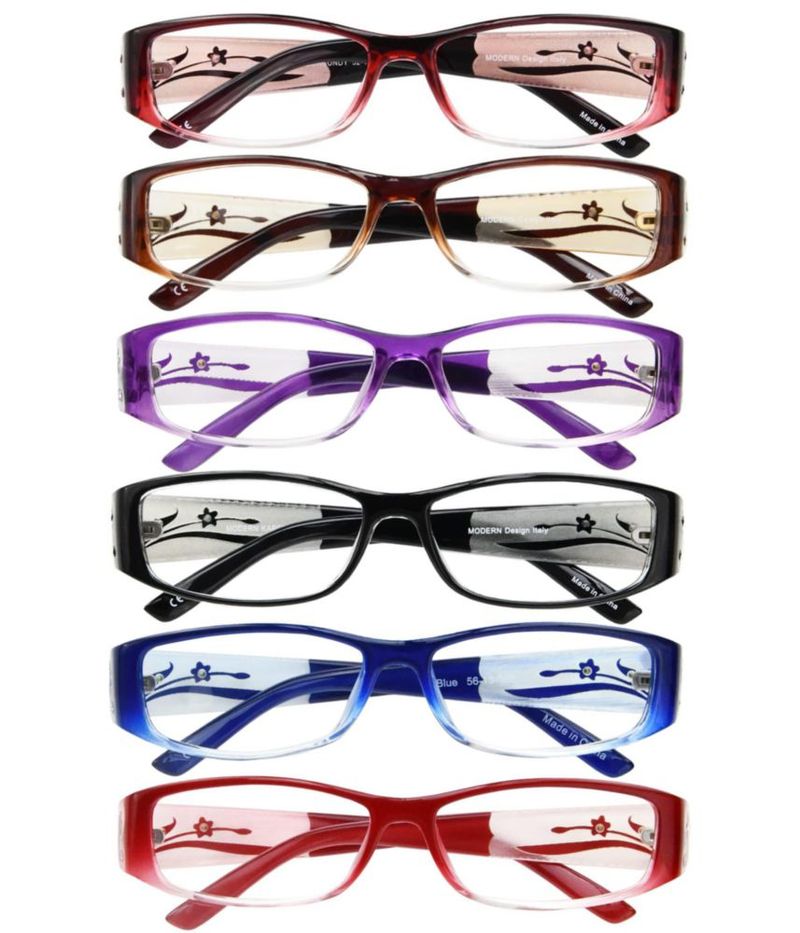 Lentes de Lectura EYEBOGO Kaylee Aumento 2.50 Paquete de 6