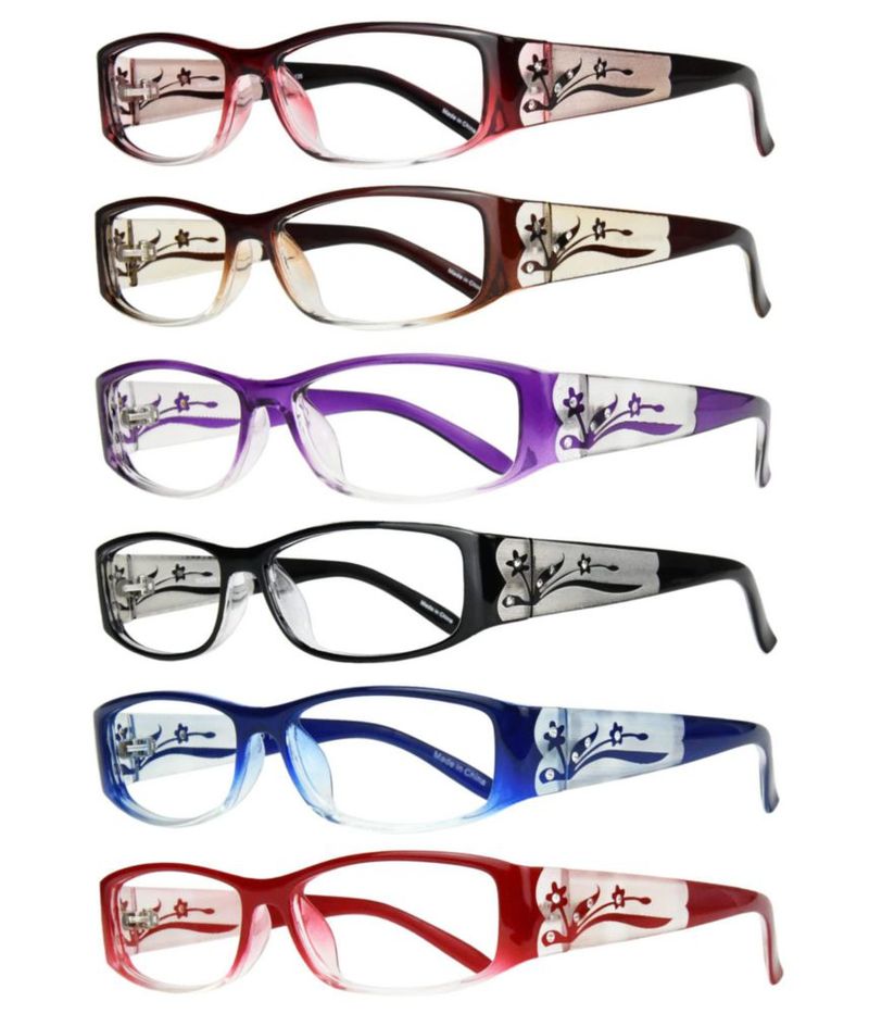 Lentes de Lectura EYEBOGO Kaylee Aumento 2.50 Paquete de 6