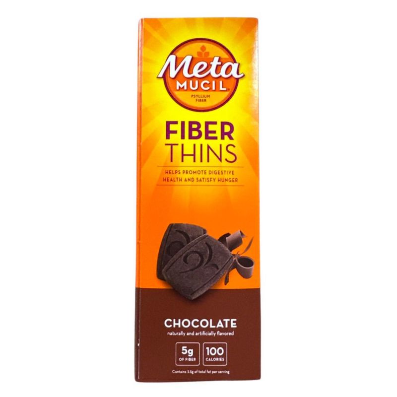 Fiber Thins Metamucil Sabor Canela 12x2 Paquetes 264 g