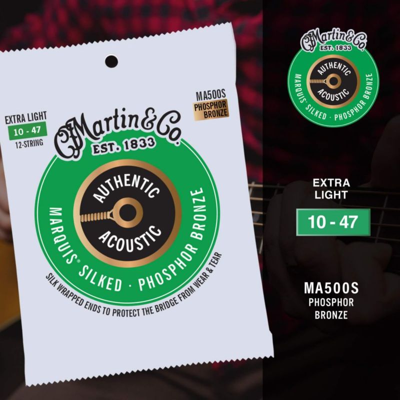 Cuerdas para guitarra MARTIN Authentic Acoustic Marquis Medium
