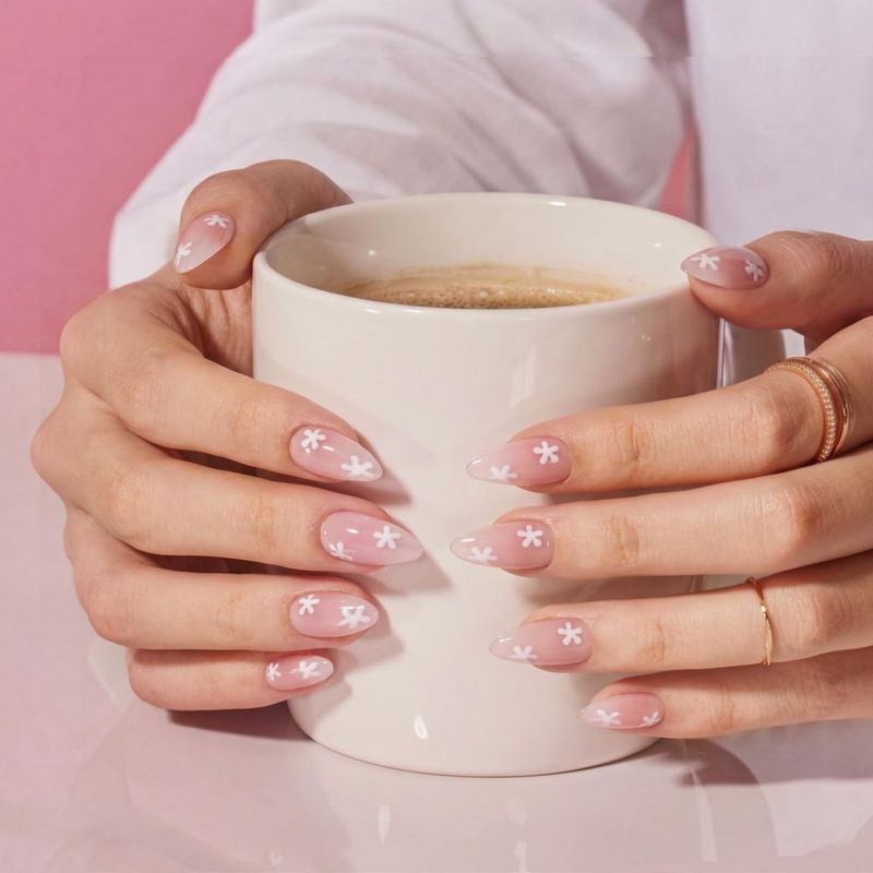 Kit de gel para uñas beetles Flat‑X Almond 320 piezas de puntas
