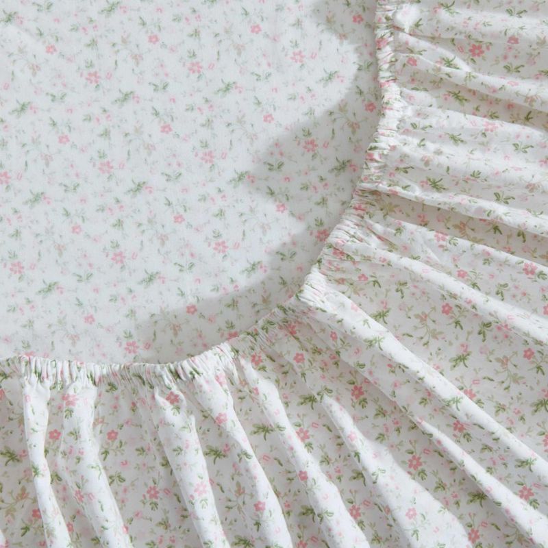 Juego de sábanas Laura Ashley Twin XL floral Evie Pink