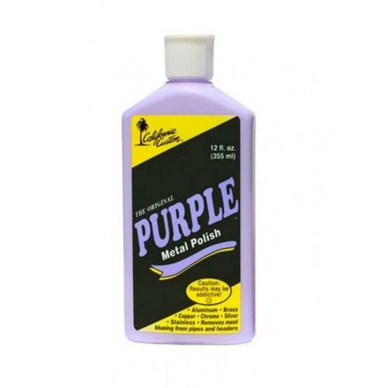 Pulidor de metales CALIFORNIA CUSTOM Purple 355 ml sin silicona