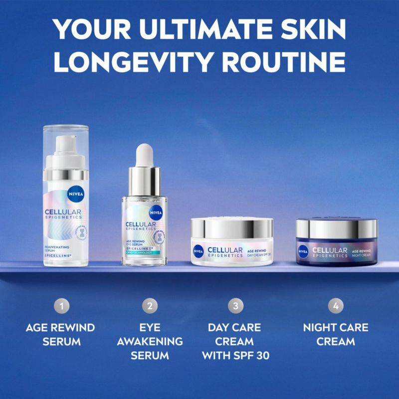 Suero facial NIVEA anti‑edad hidratante y reafirmante 30 ml