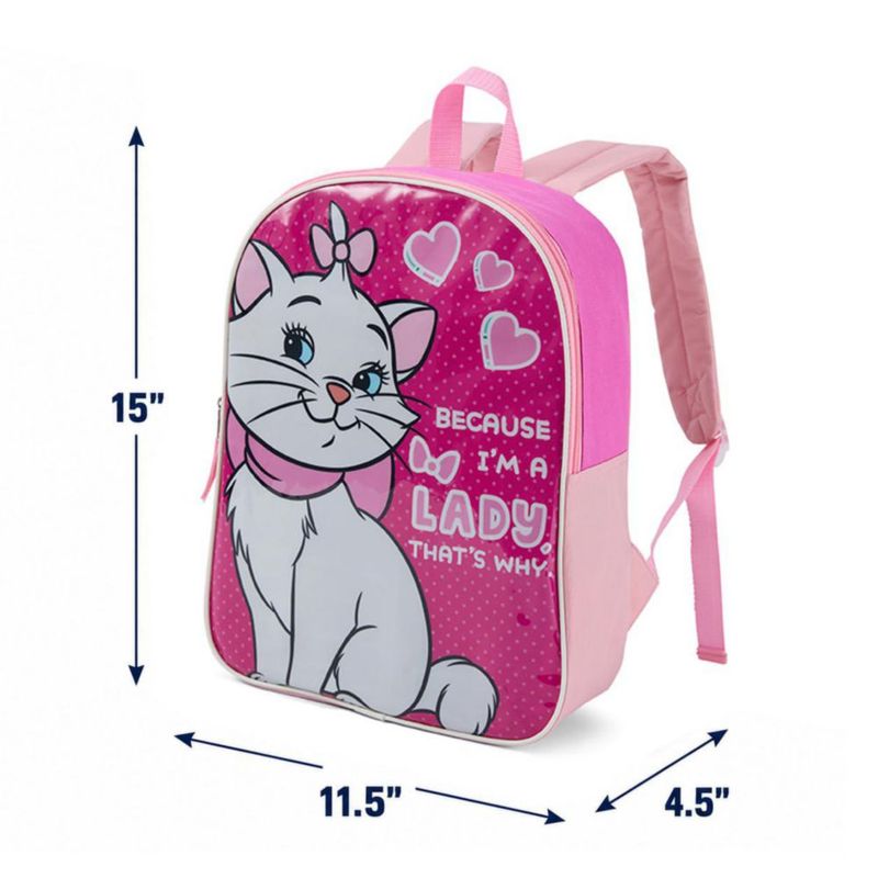Mochila Disney Los Aristogatos para Niñas 38 cm