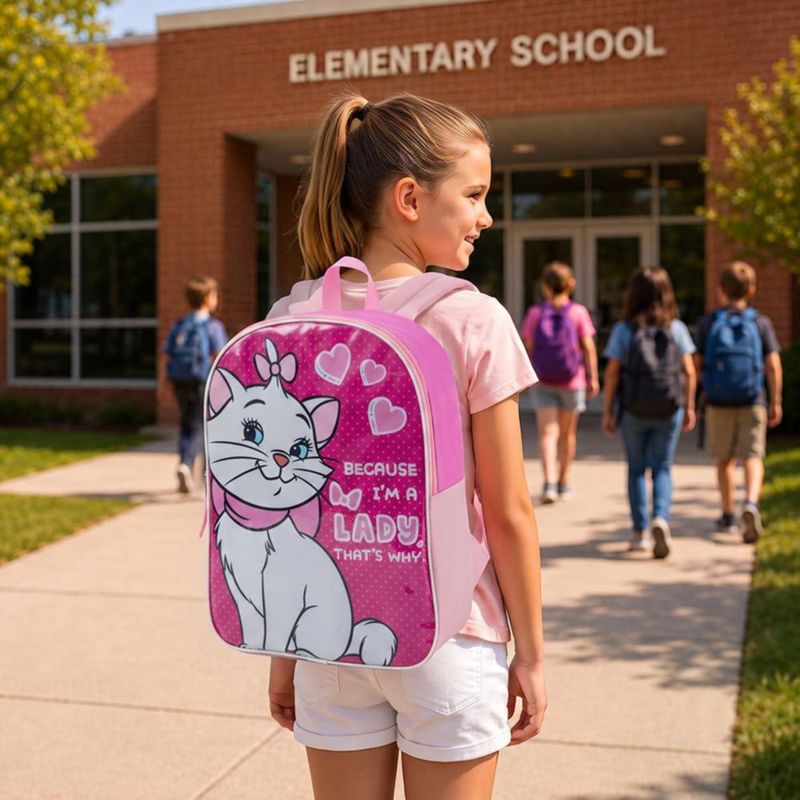 Mochila Disney Los Aristogatos para Niñas 38 cm