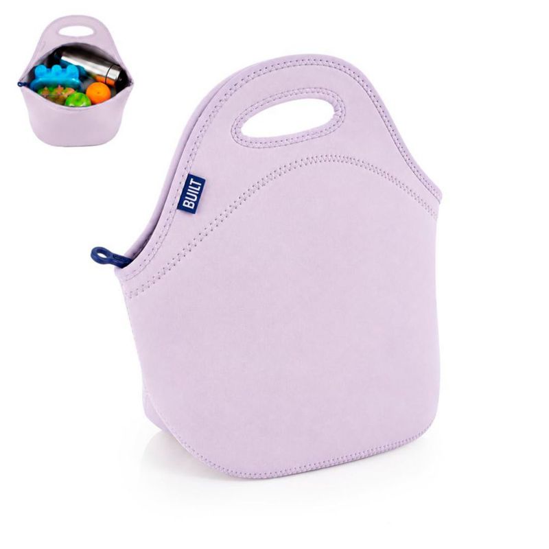 Bolsa de almuerzo Built de neopreno color lavanda