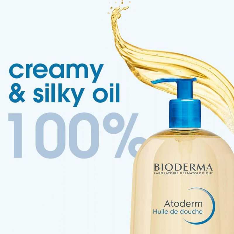 Aceite limpiador Bioderma Atoderm para pieles sensibles muy secas