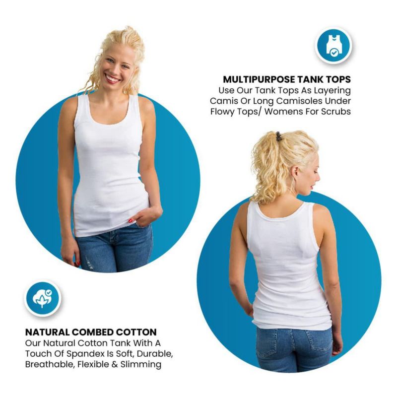 Camiseta sin mangas Studio 3 XL – Pack de 12 unidades de algodón en colores surtidos