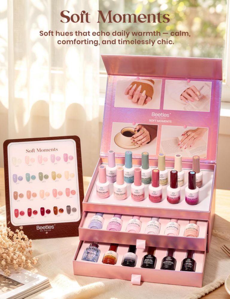 Kit de Gel de Uñas Beetles 20 colores Jelly