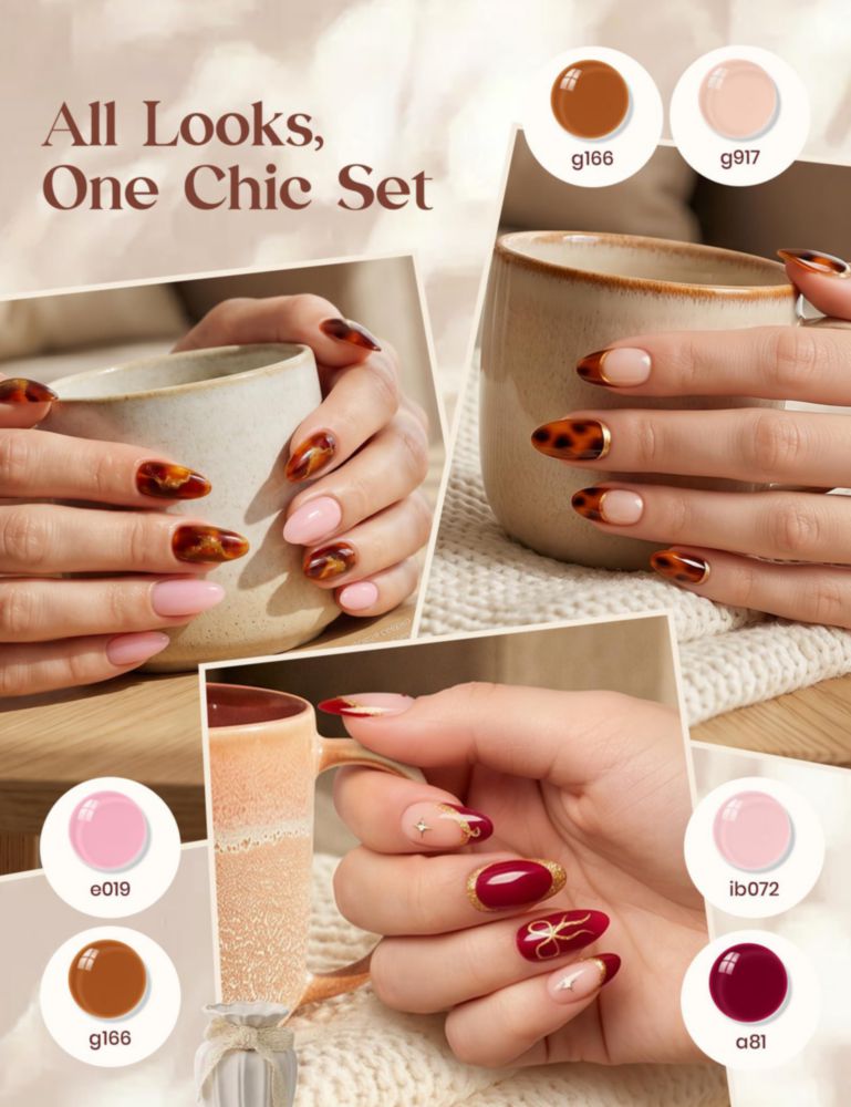 Kit de Gel de Uñas Beetles 20 colores Jelly