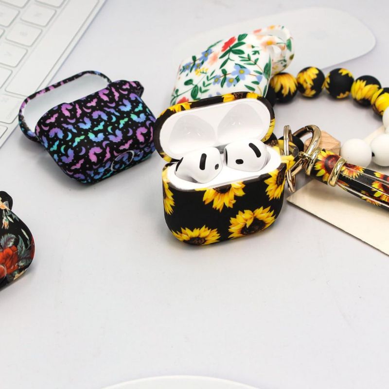 Funda PowerDriver de Silicona + Llavero Colorido para AirPods 4