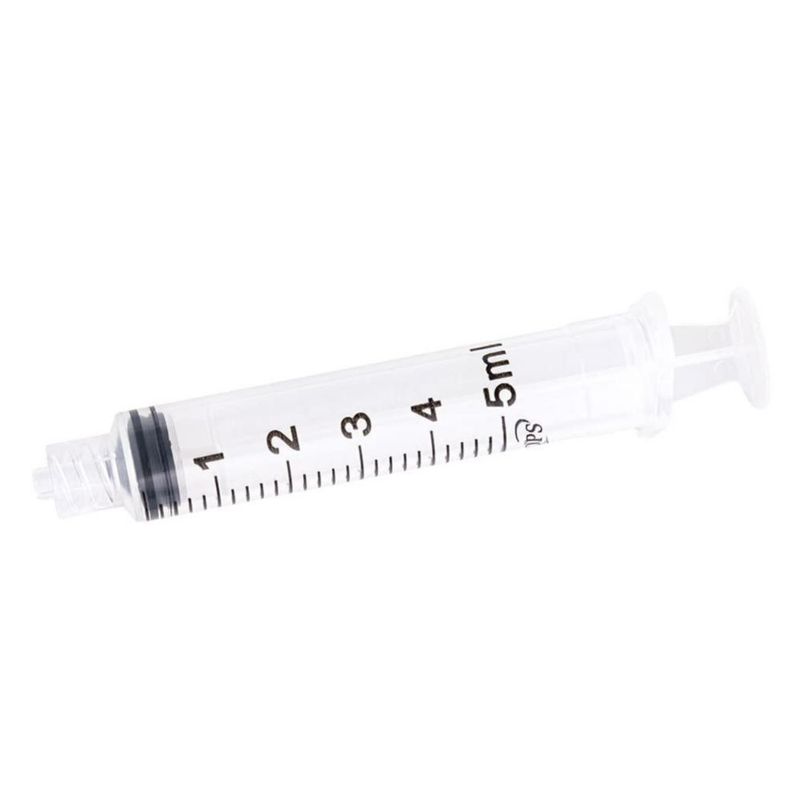 Jeringas genéricas de 5 ml estériles con bloqueo Luer – paquete de 1280 unidades