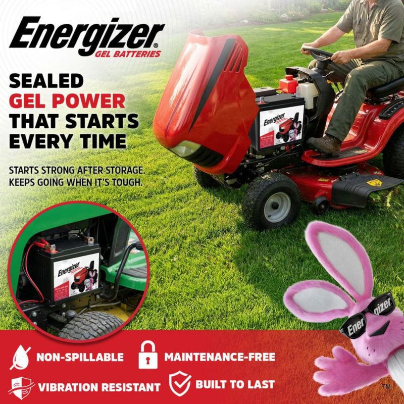 Batería para automóvil Energizer 12V 350CCA AGM GEL