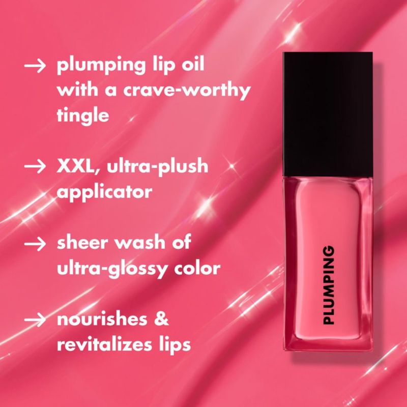 Aceite Labial e.l.f. Dreamsicle Voluminizador Vegano
