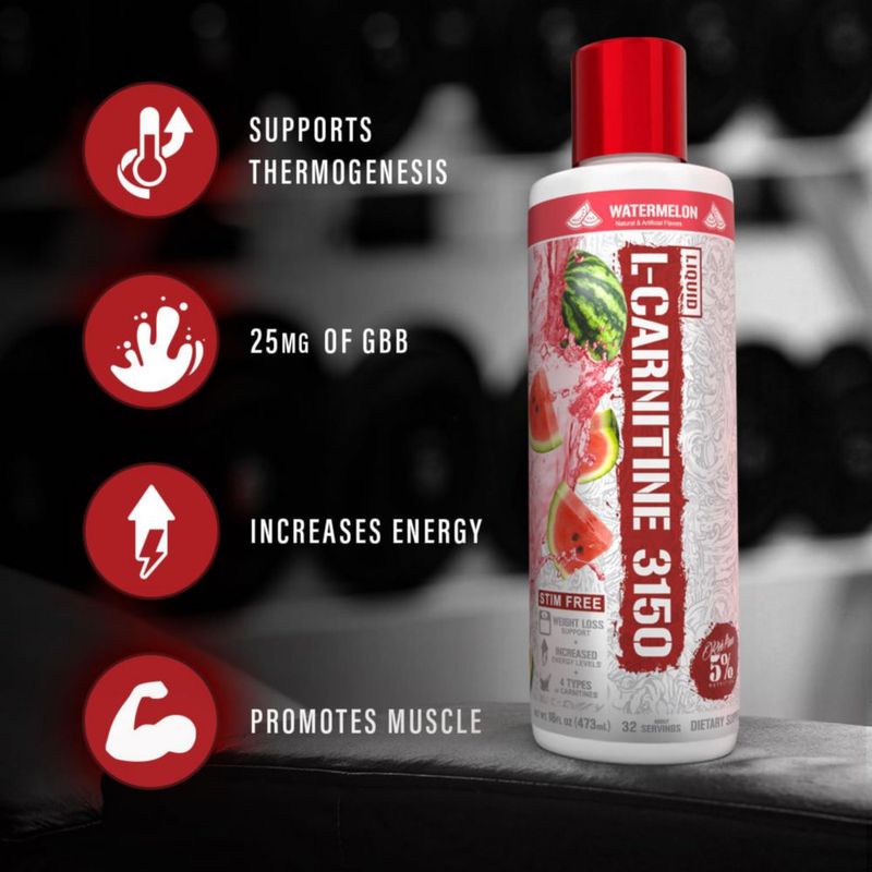 L-Carnitina Líquida 5% Nutrition Sabor Fruit Punch 473 ml